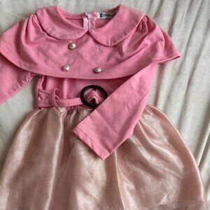 Spunky Kids Pink Tulle Party/Occasion Dress